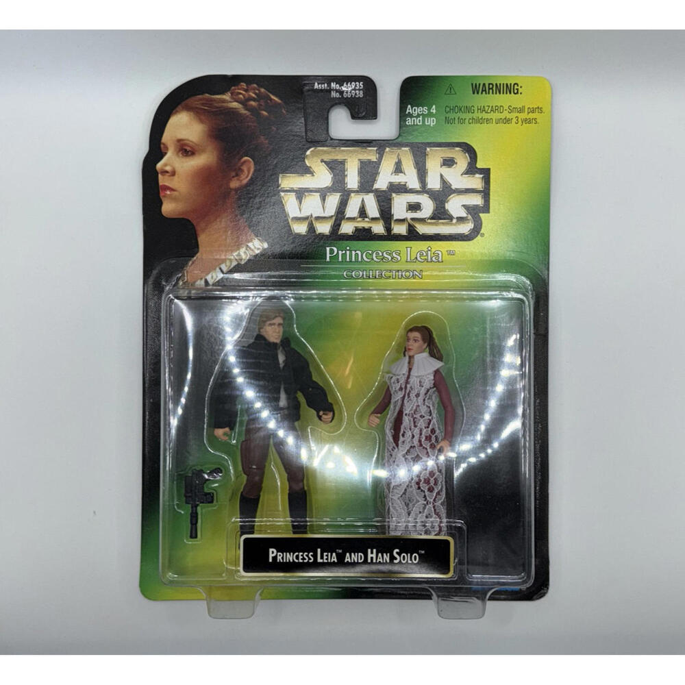 Star Wars Princess Leia & Han Solo Bespin 2-Pack Kenner 1997 Collection NEW